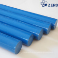 Haste de acetal de cor azul